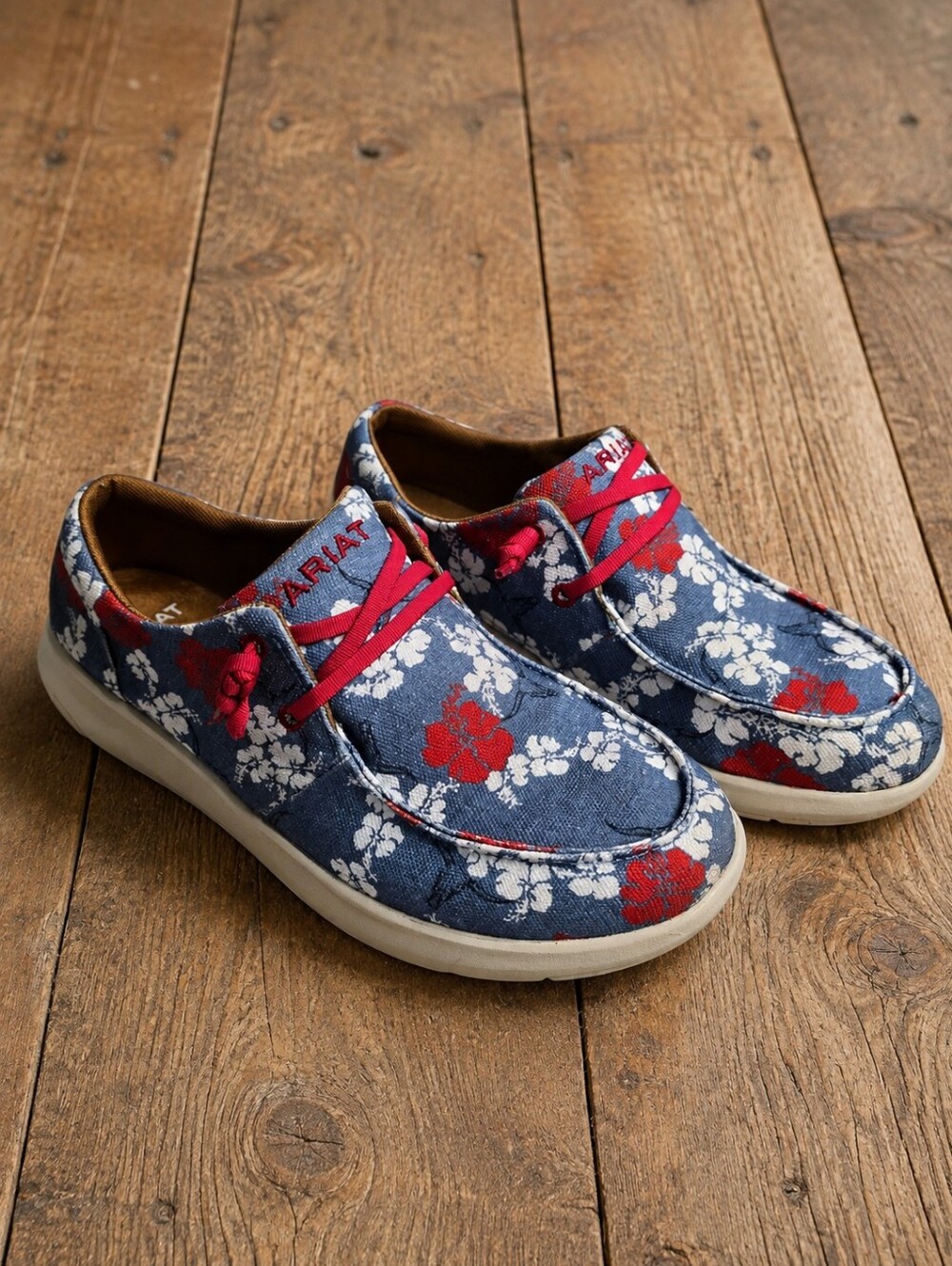 Ariat Floral Aloha With Longhorn Size 10